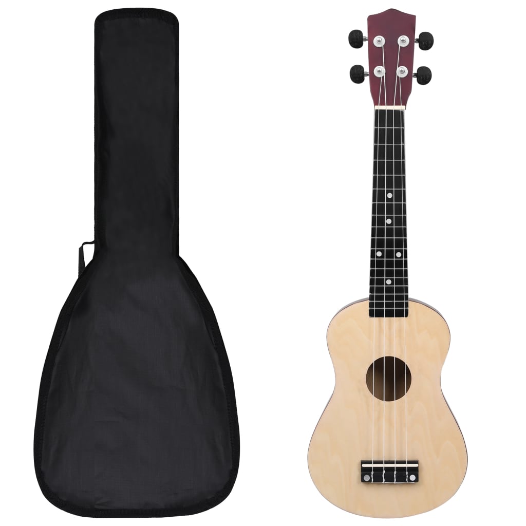 Set Ukulele Soprano Pentru Copii, Cu Husă, Bleu,