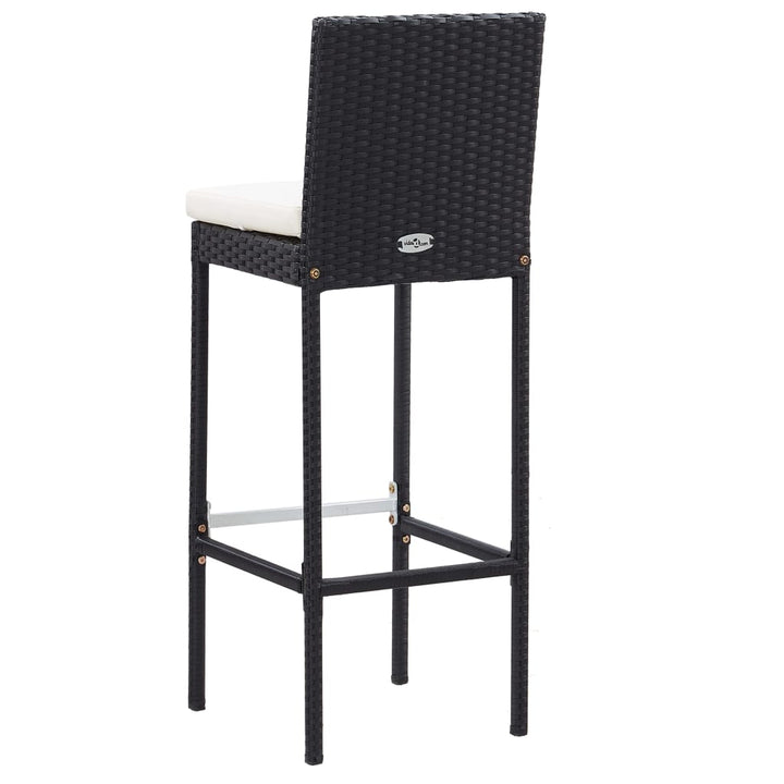 Vixl Set Mobilier De Exterior 5 Piese, , Poliratan, Lemn Acacia