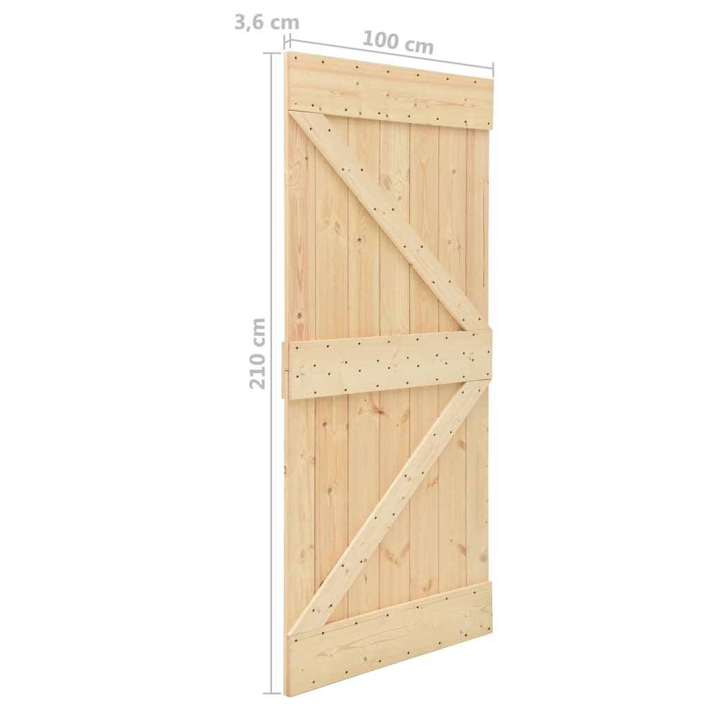Ușă, , Lemn Masiv De Pin