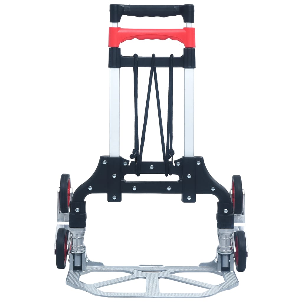 Cărucior Pliabil Pentru Scări, 70 Kg, Argintiu, Aluminiu