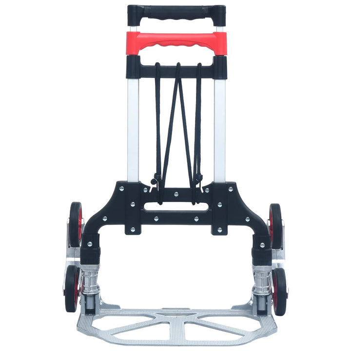 Cărucior Pliabil Pentru Scări, 70 Kg, Argintiu, Aluminiu