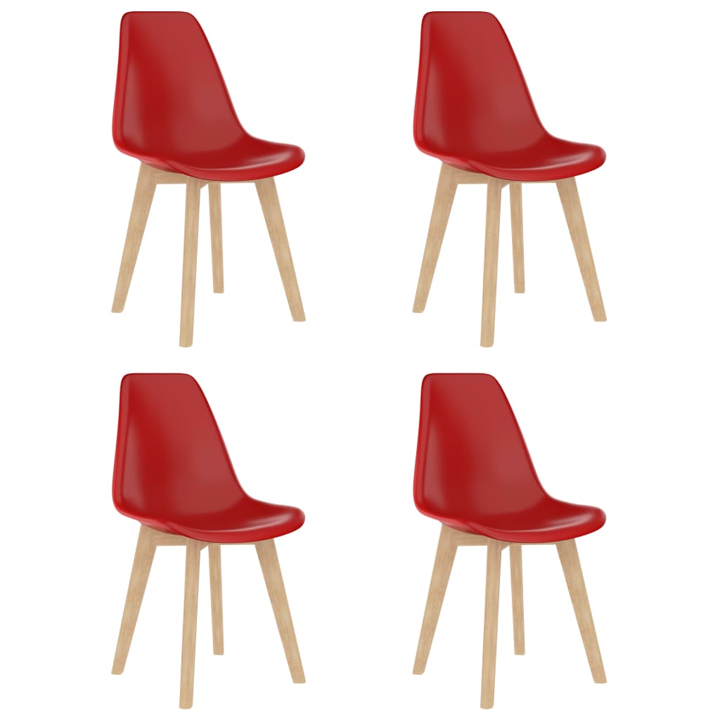 Scaune De Bucătărie, 6 Buc., , Plastic