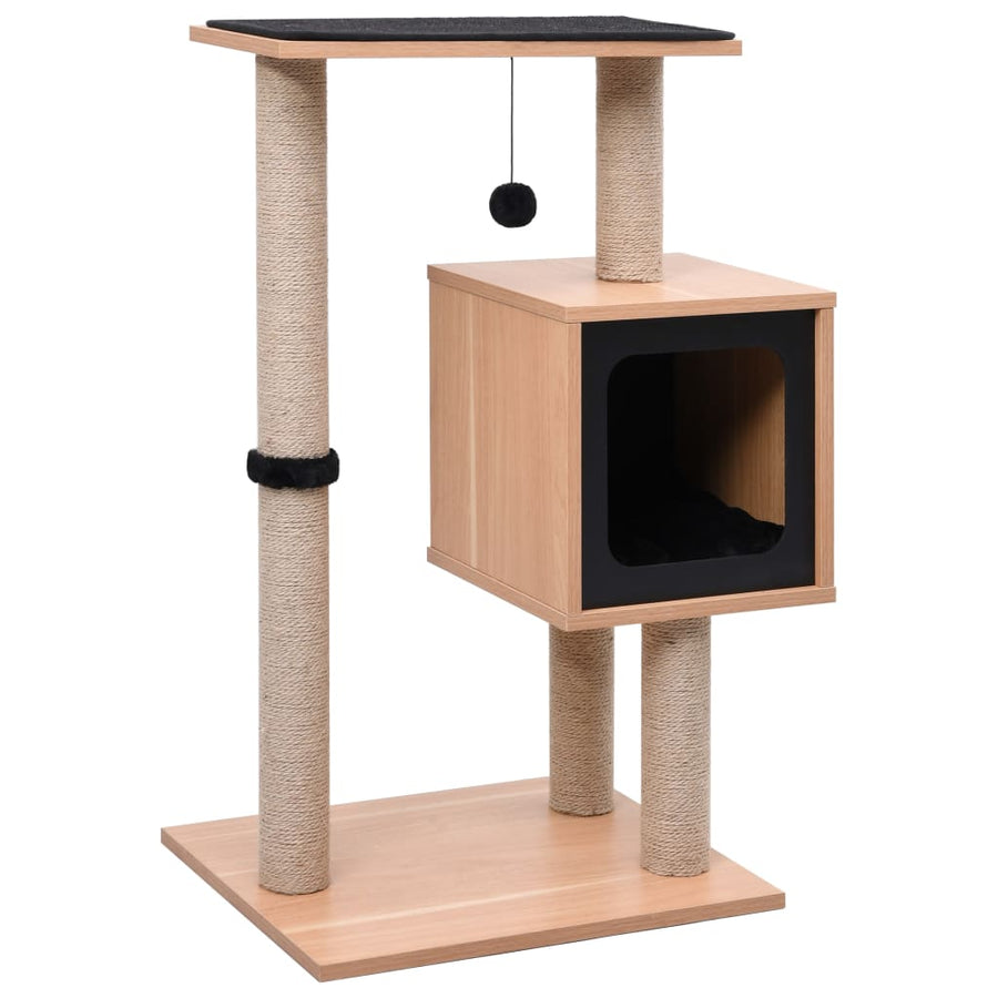 Ansamblu Pentru Pisici, Covoraș Din Funie De Sisal, 82 Cm