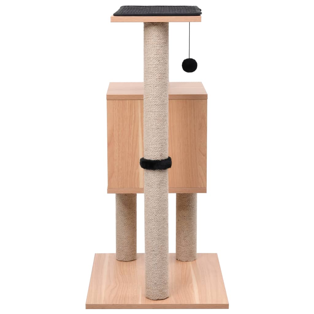 Ansamblu Pentru Pisici, Covoraș Din Funie De Sisal, 82 Cm