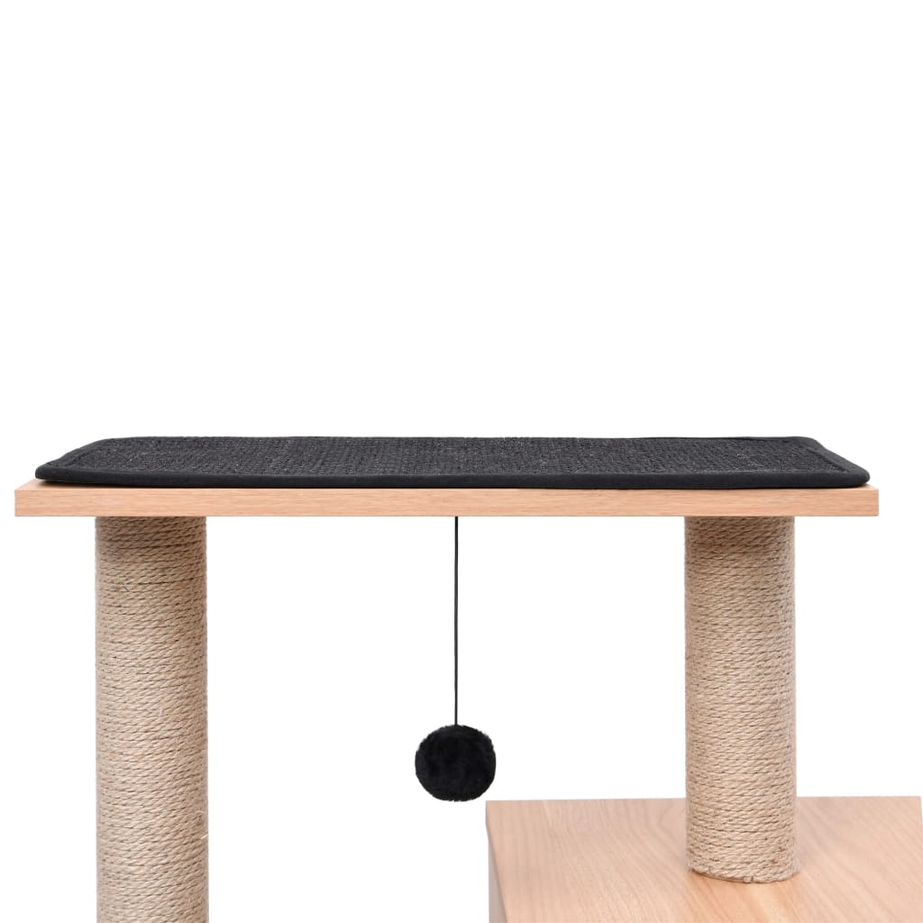 Ansamblu Pentru Pisici, Covoraș Din Funie De Sisal, 82 Cm