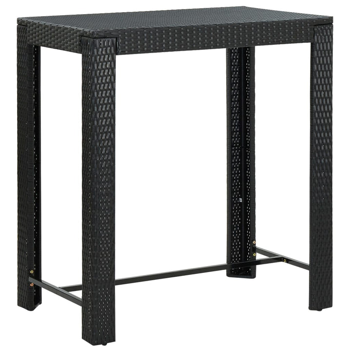 Masă De Bar De Grădină, , 60,5 X 60,5 X 110,5 Cm Poliratan