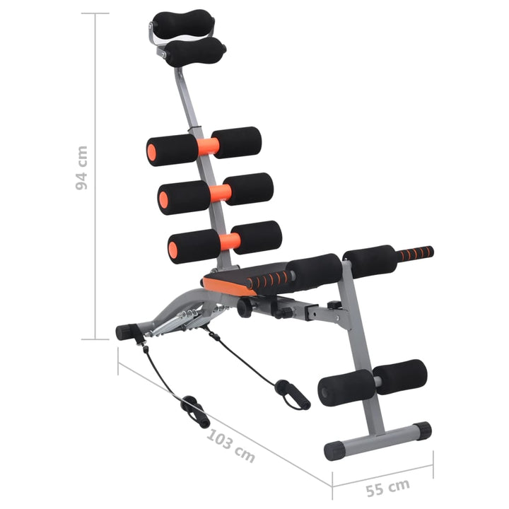 Aparat Pentru Abdomene În Formă De L Cu Corzi Elastice