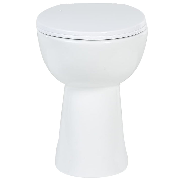 Vas Wc Fără Ramă, Închidere Silențioasă, + 7 Cm, , Ceramică