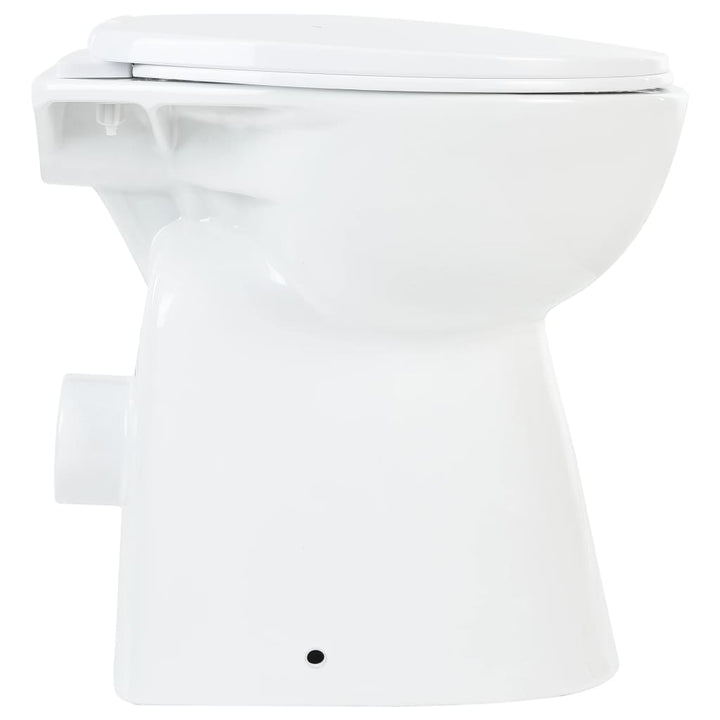 Vas Wc Fără Ramă, Închidere Silențioasă, + 7 Cm, , Ceramică