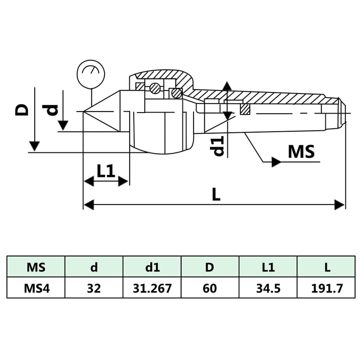Centru Strung Rotativ Mt4