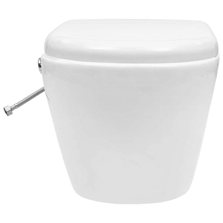 Vas De Toaletă Suspendat Cu Rezervor Încastrat, , Ceramică