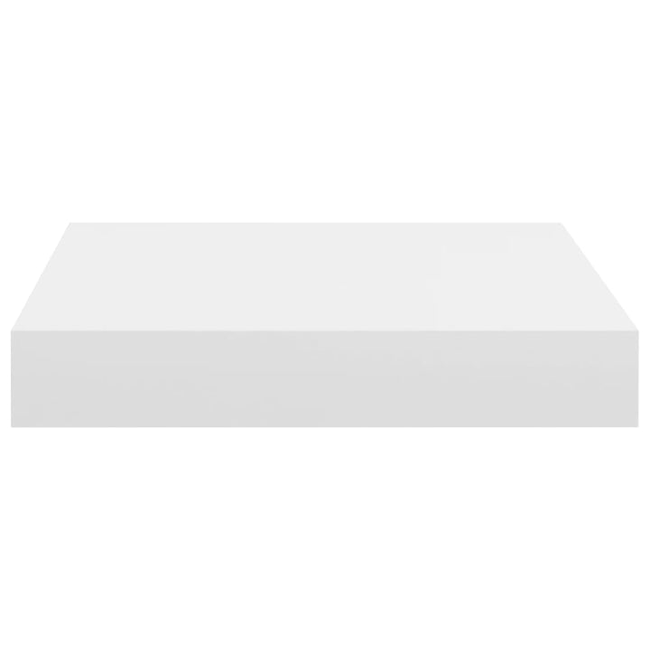 Rafturi De Perete Suspendate, 2 Buc., , 23X23,5X3,8 Cm, Mdf Alb