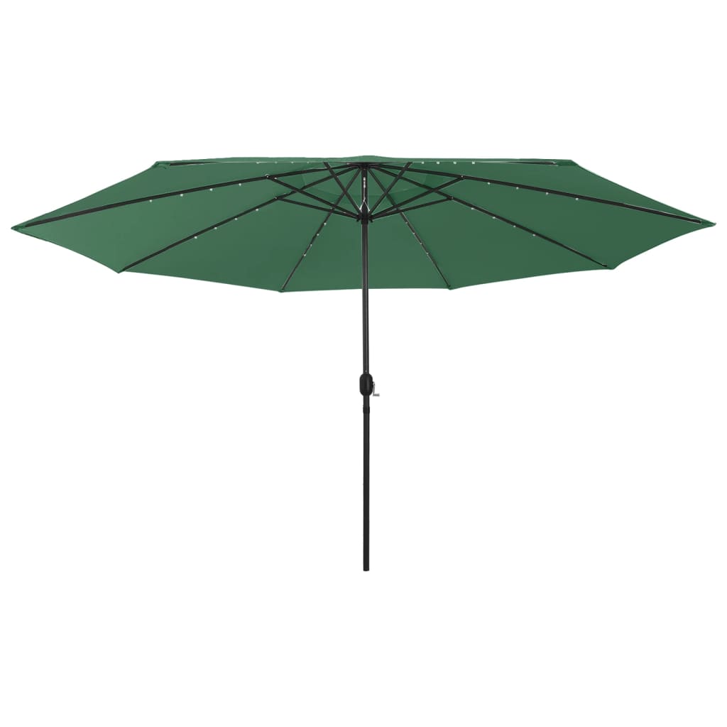 Umbrelă Soare De Grădină Cu Led-Uri, , 400 Cm