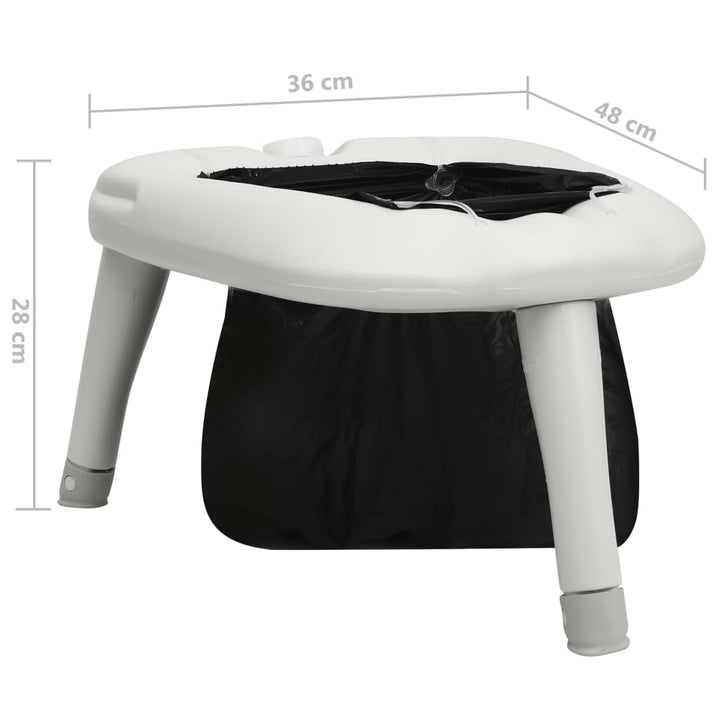 Toaletă De Camping Cu Pungi 200 Kg