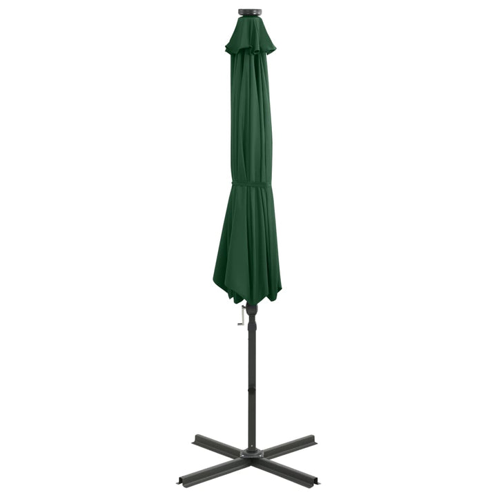 Umbrelă În Consolă Cu Stâlp Și Led-Uri, ,