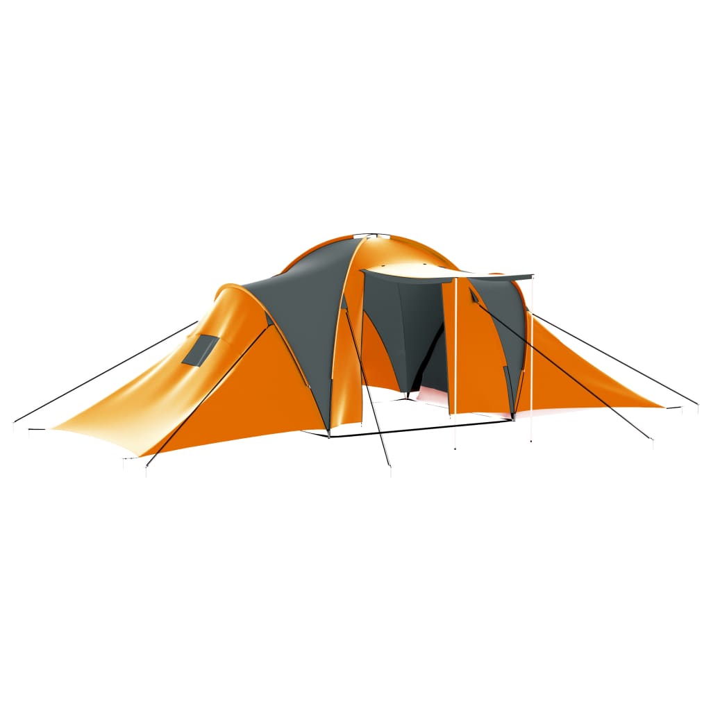 Cort Camping Din Material Textil, 9 Persoane,