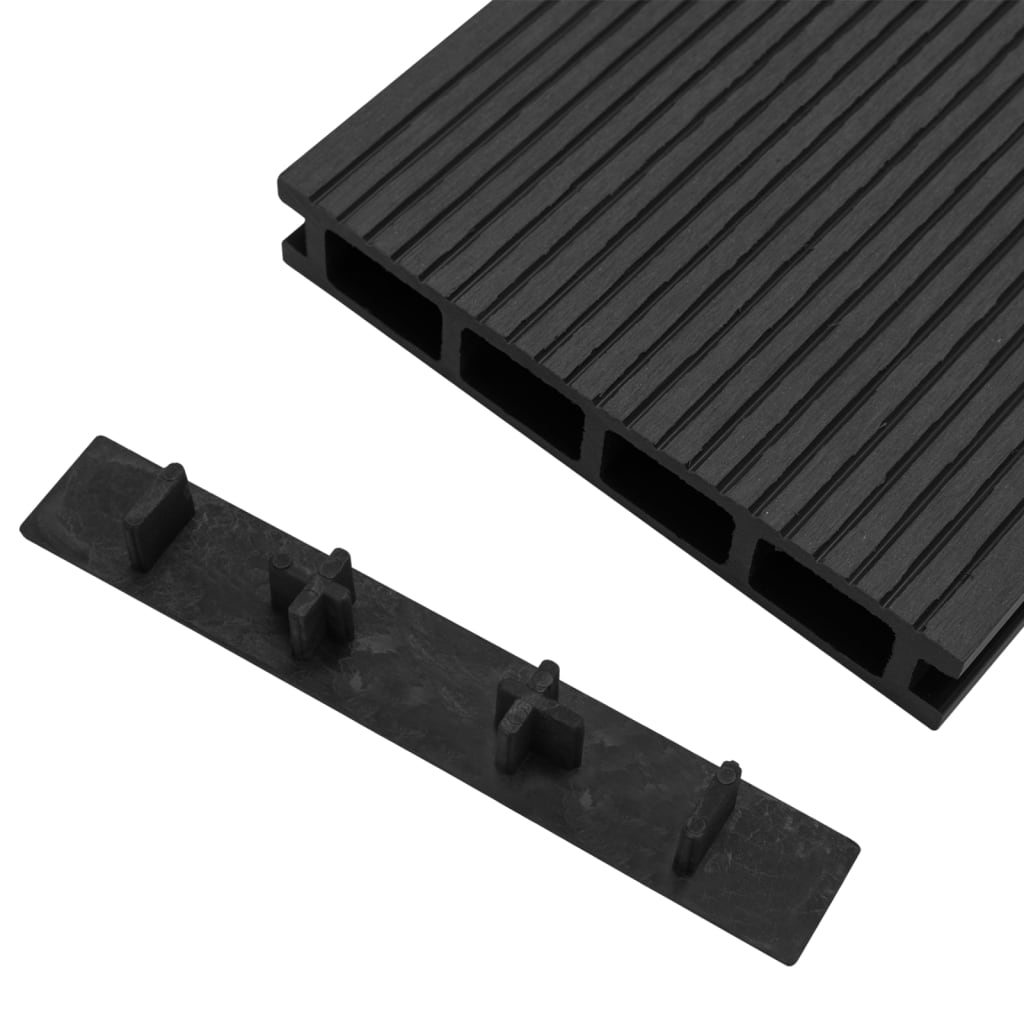 Capace De Capăt Pardoseală Terasă, 10 Buc., , Plastic
