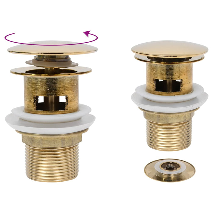 Ventil Scurgere Push, Funcție De Preaplin, , 6,4X6,4X9,1 Cm