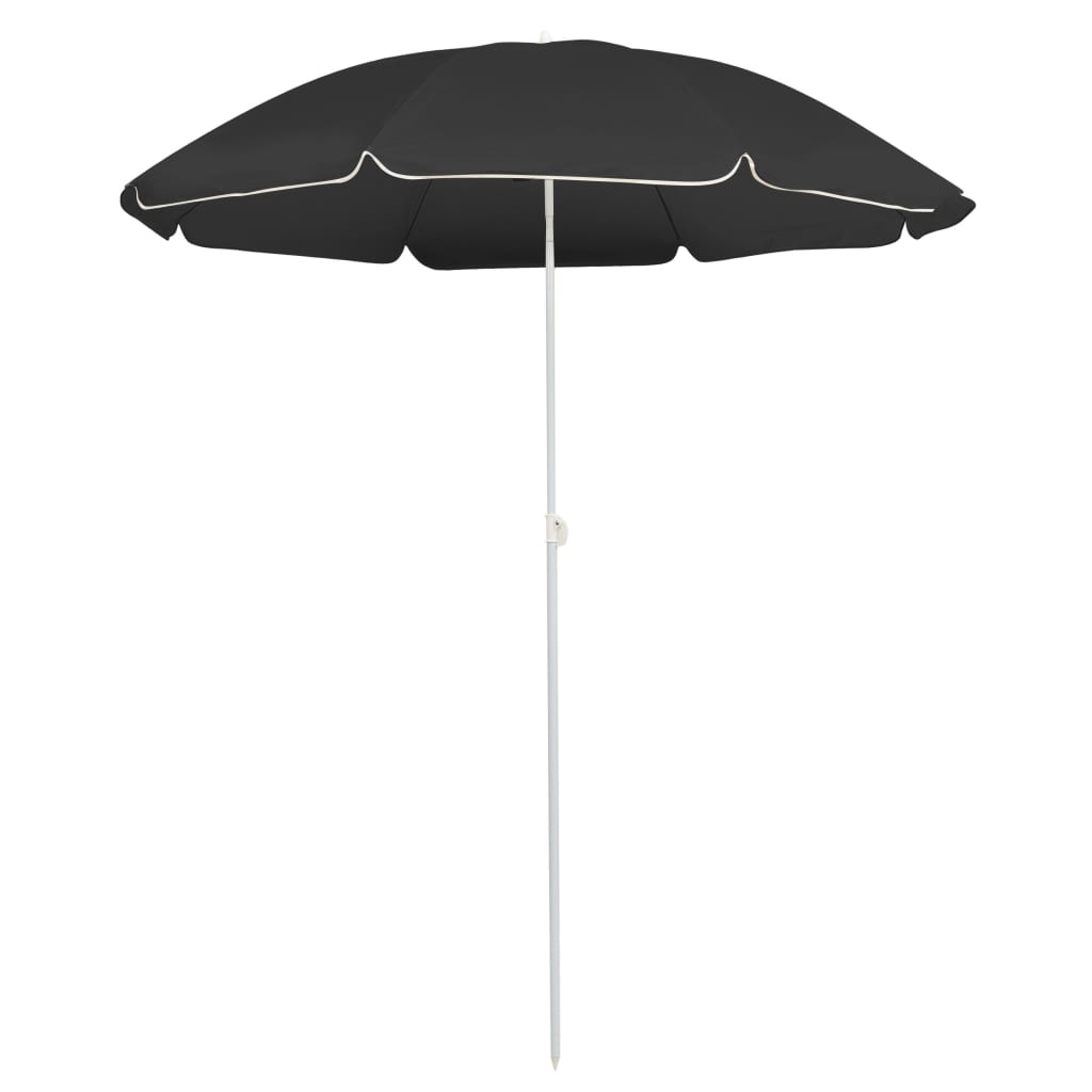 Umbrelă De Soare De Grădină, Stâlp Din Oțel, , 180 Cm