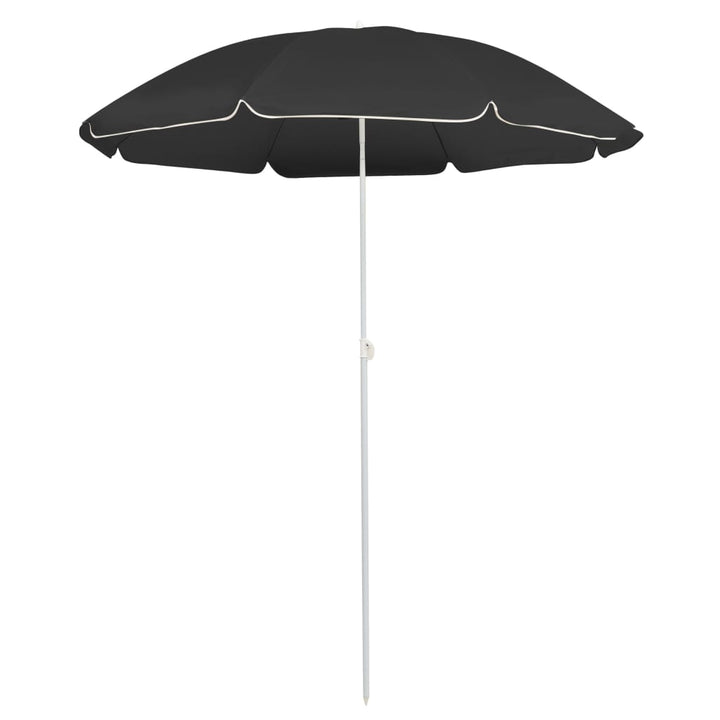 Umbrelă De Soare De Grădină, Stâlp Din Oțel, , 180 Cm