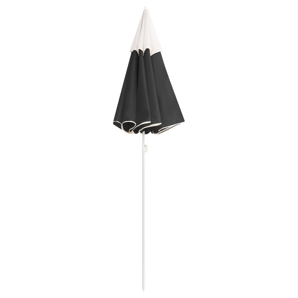 Umbrelă De Soare De Grădină, Stâlp Din Oțel, , 180 Cm