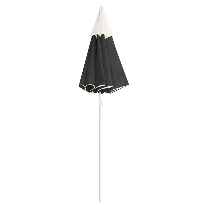 Umbrelă De Soare De Grădină, Stâlp Din Oțel, , 180 Cm