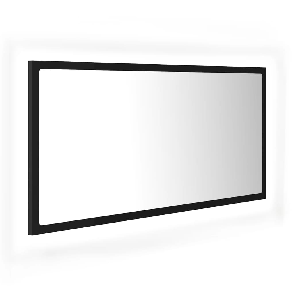 Oglindă De Baie Cu Led, , 90X8,5X37 Cm, Acril