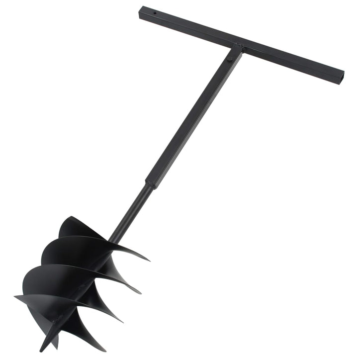 Burghiu De Pământ Cu Mâner 250 Mm, Tub Extensibil La 4 M, Oțel