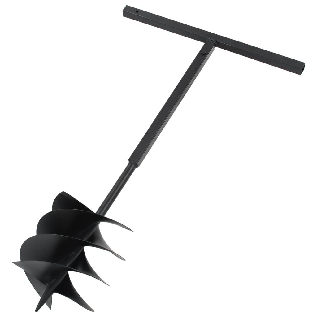 Burghiu De Pământ Cu Mâner 250 Mm, Tub Extensibil La 12 M, Oțel