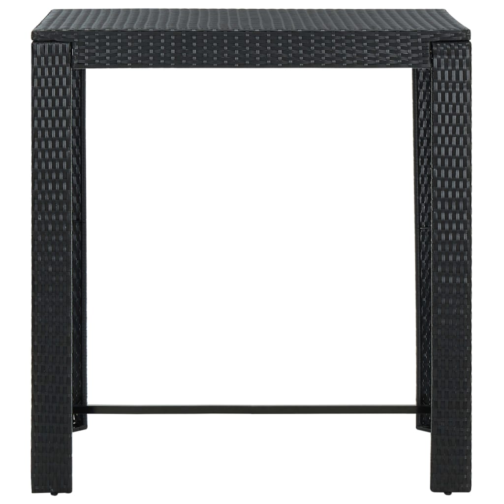 Set Mobilier Bar De Exterior Cu Perne 5 Piese, , Poliratan