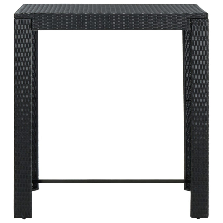 Set Mobilier Bar De Exterior Cu Perne 5 Piese, , Poliratan