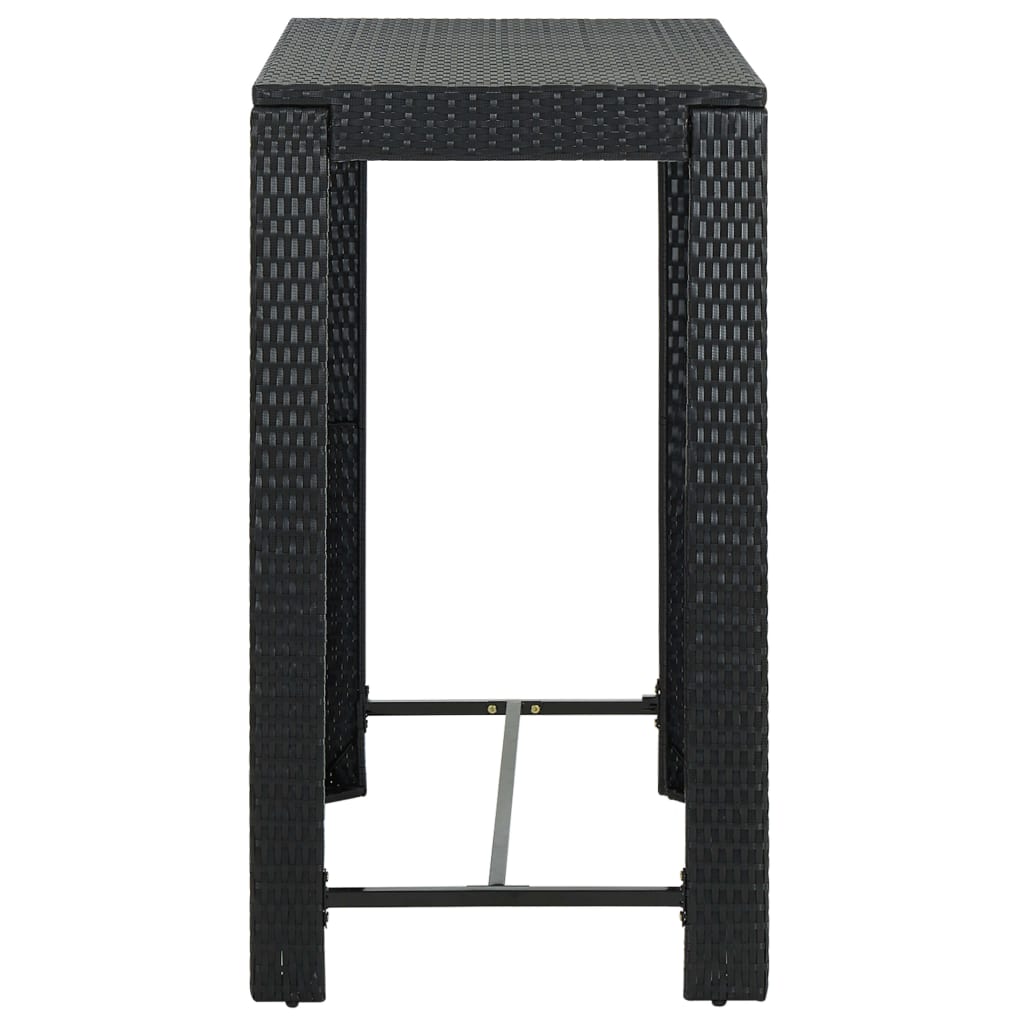 Set Mobilier Bar De Exterior Cu Perne 5 Piese, , Poliratan