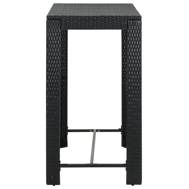Set Mobilier Bar De Exterior Cu Perne 5 Piese, , Poliratan