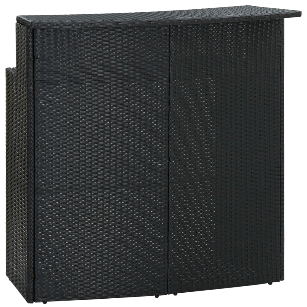 Set Mobilier Bar De Grădină Cu Perne, 4 Piese,