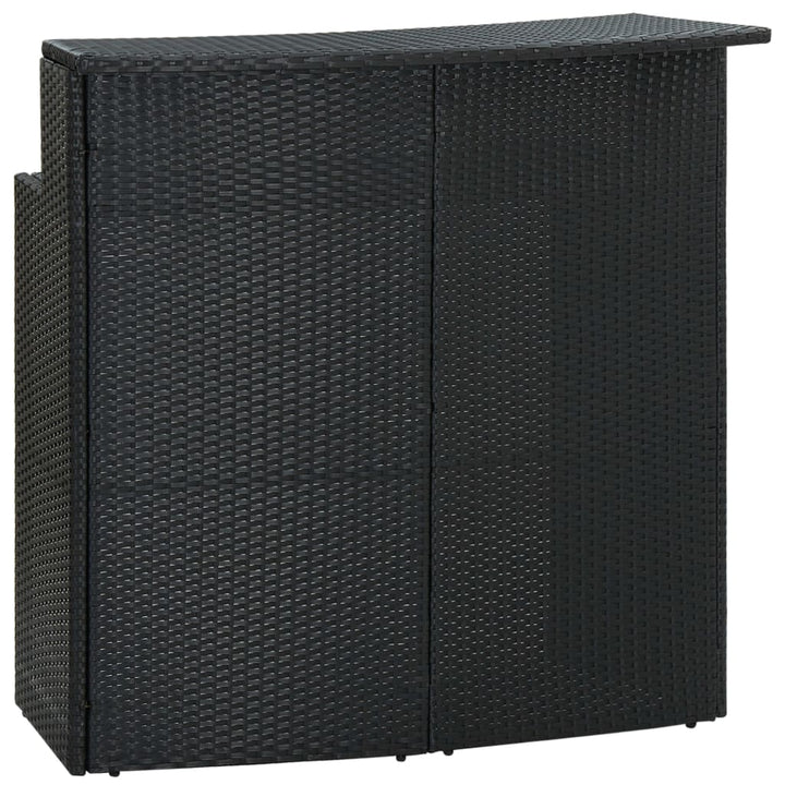 Set Mobilier Bar De Grădină Cu Perne, 4 Piese,
