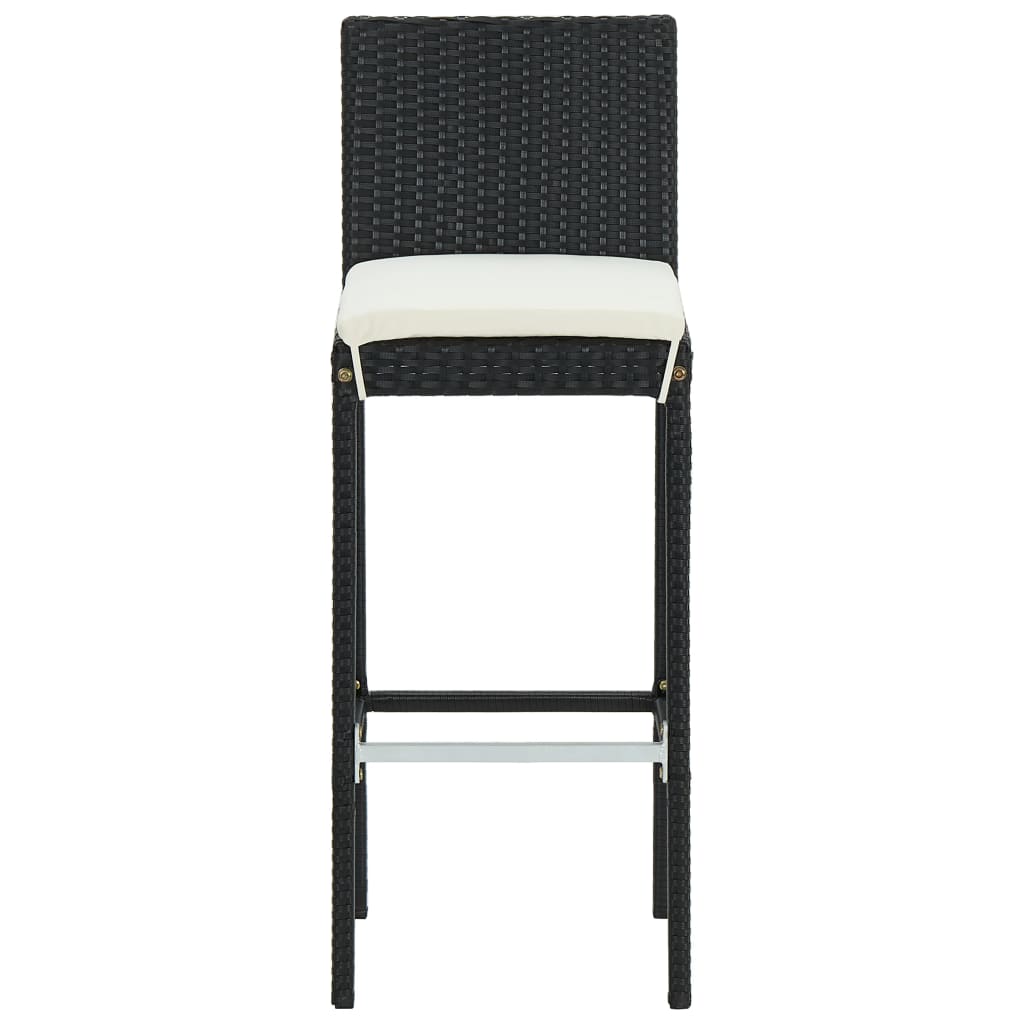 Set Mobilier Bar De Grădină Cu Perne, 7 Piese,