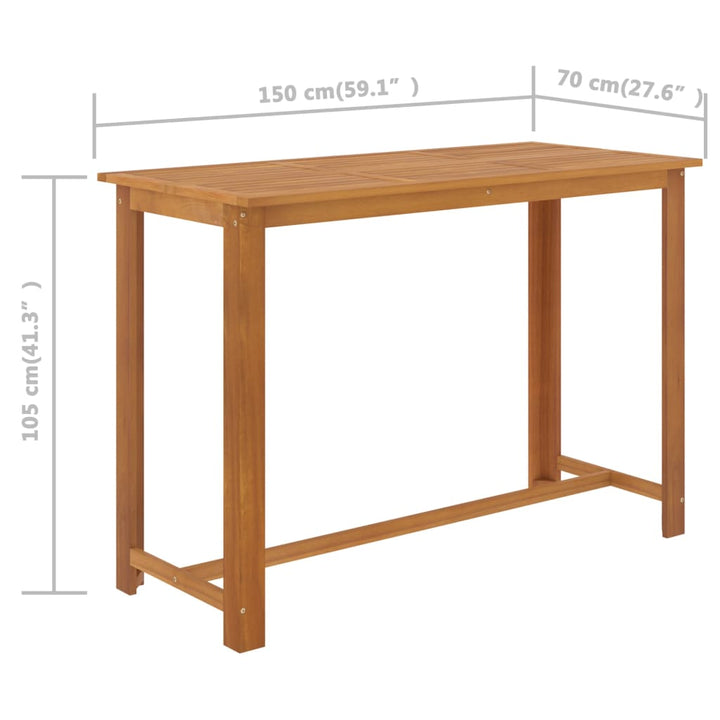 Set Mobilier Bar De Grădină Cu Perne, 7 Piese,