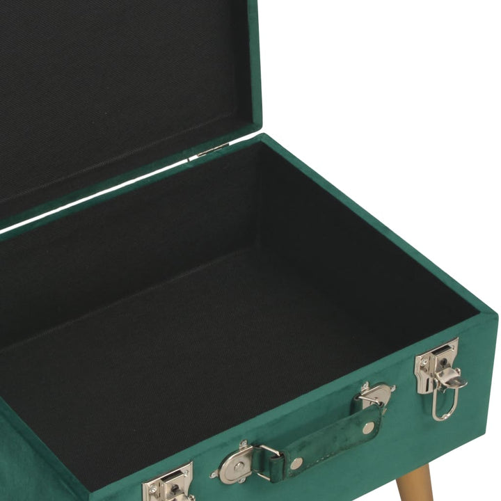 Taburete De Depozitare, 3 Buc., , Catifea