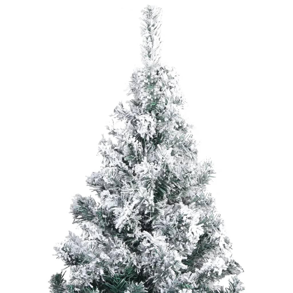 Brad De Crăciun Artificial Cu Zăpadă, Verde, 300 Cm, Pvc