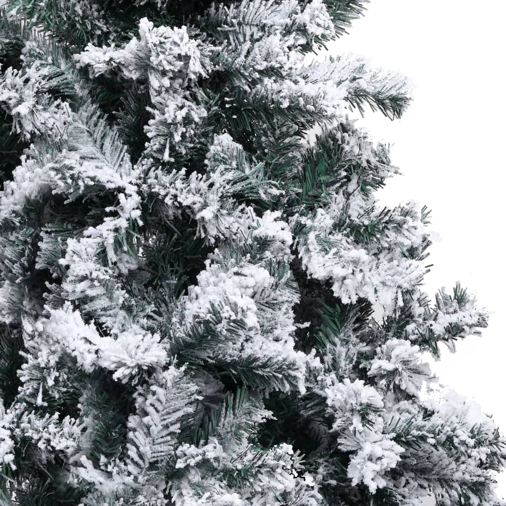 Brad De Crăciun Artificial Cu Zăpadă, Verde, 300 Cm, Pvc