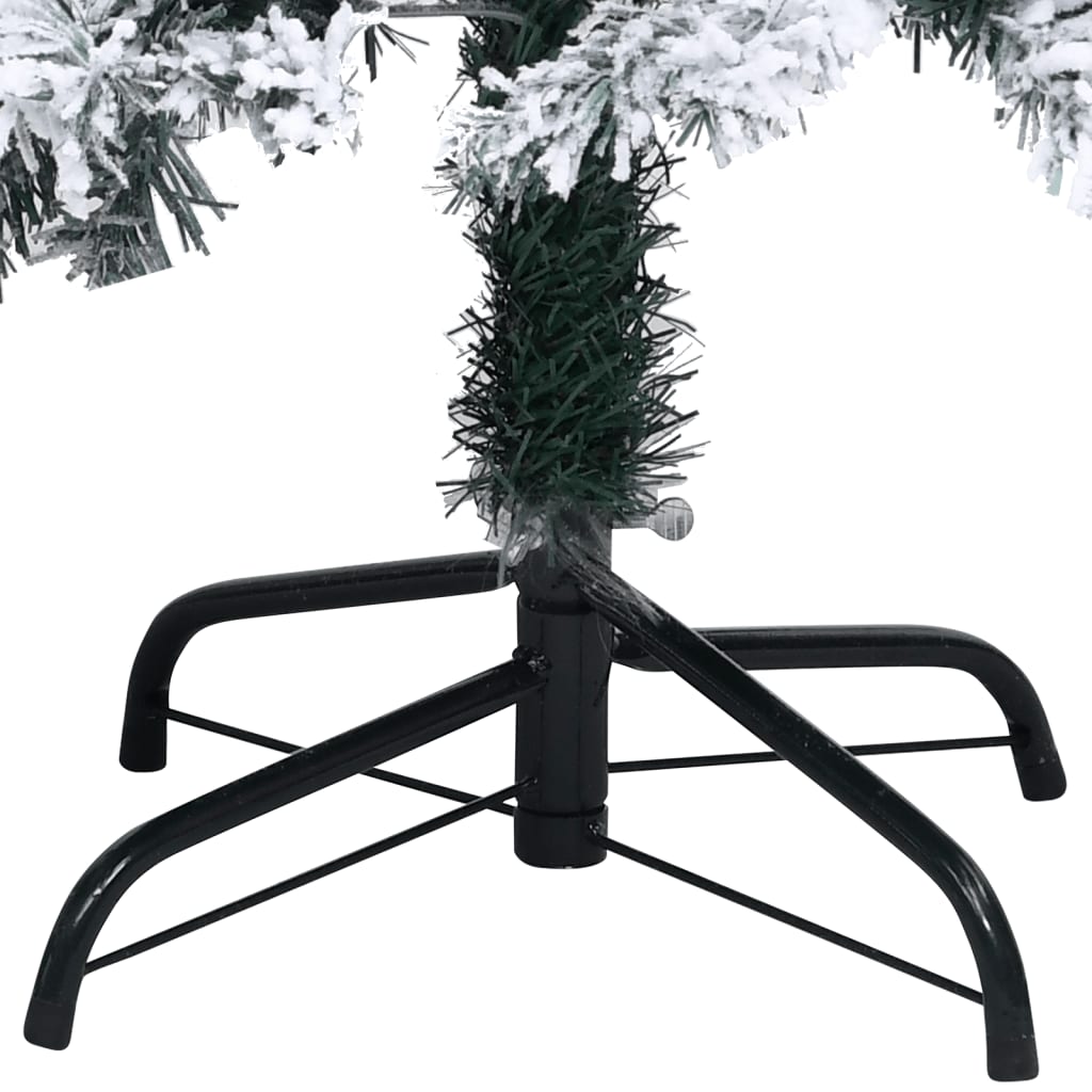 Brad De Crăciun Artificial Cu Zăpadă, Verde, 300 Cm, Pvc