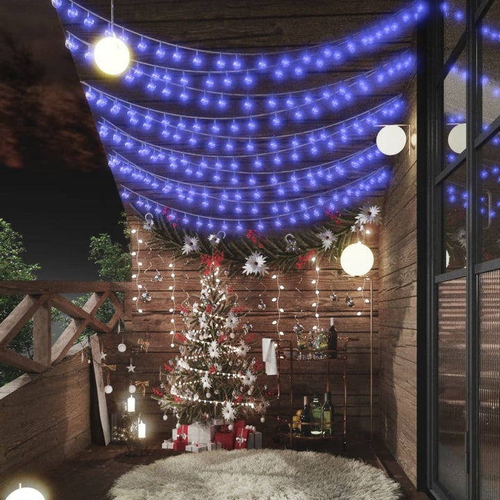 Vidalxl Ghirlandă Luminoasă, 200 Led-Uri, , 8 Funcții,