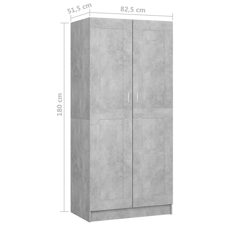 Șifonier, , 82,5X51,5X180 Cm, Lemn Prelucrat