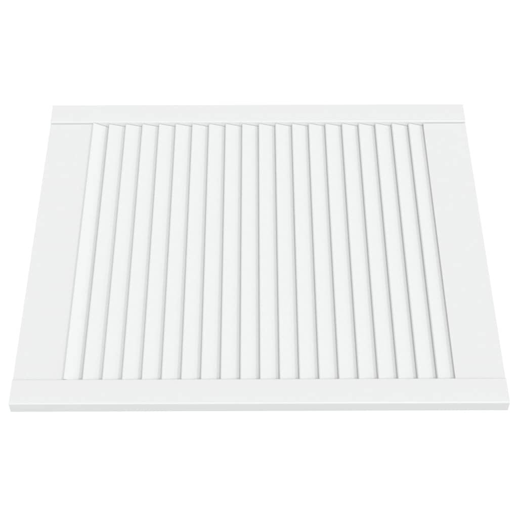Uși Dulap Design Lambriu 4 Buc. 69X59,4 Cm, Lemn Masiv Pin