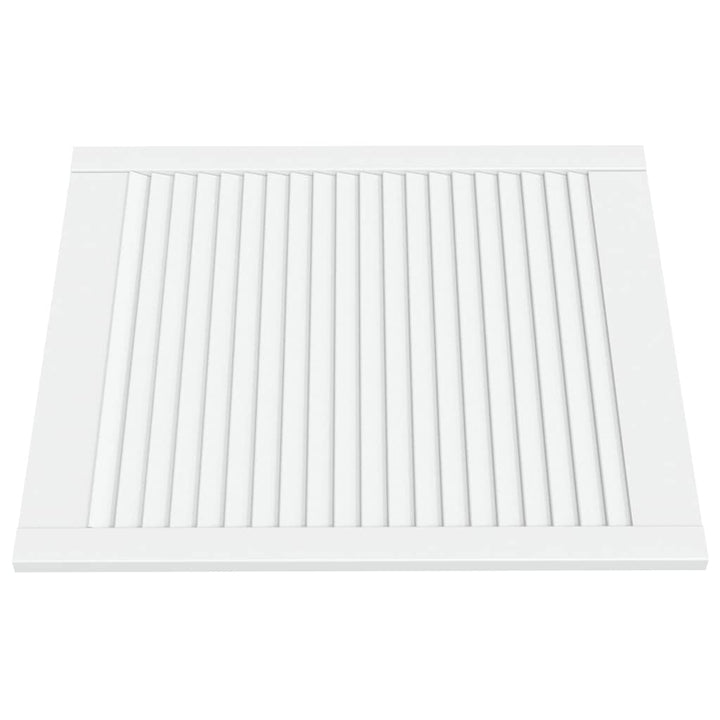 Uși Dulap Design Lambriu 4 Buc. 69X59,4 Cm, Lemn Masiv Pin