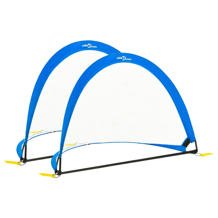Porți Fotbal Copii 2 Buc. Geantă Depozitare 119X82X84,5 Cm
