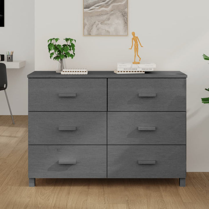 Servantă „Hamar”, , 113X40X80 Cm, Lemn Masiv De Pin