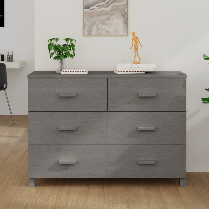Servantă „Hamar”, , 113X40X80 Cm, Lemn Masiv De Pin