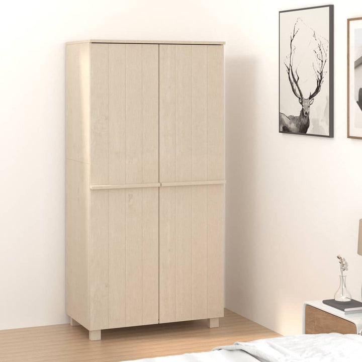 Dulap Haine „Hamar”, , 89X50X180 Cm, Lemn Masiv De Pin