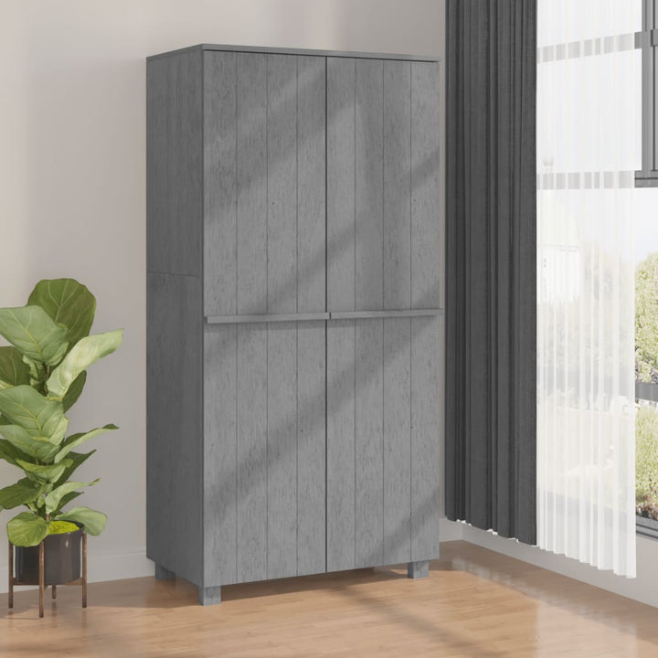 Dulap Haine „Hamar”, , 89X50X180 Cm, Lemn Masiv De Pin